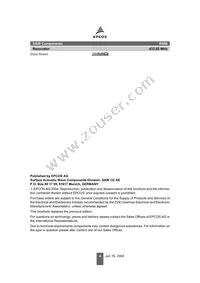 B39431R0980U410 Datasheet Page 4