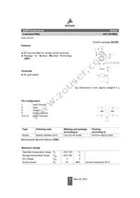 B39451B3554U310 Datasheet Page 2