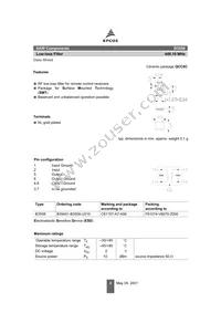 B39451B3558U310 Datasheet Page 2