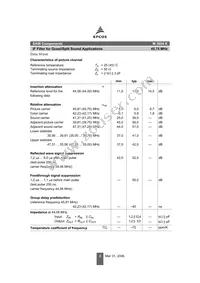 B39458M3654K100 Datasheet Page 3