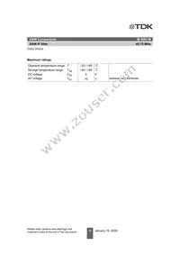 B39458M3951M100S1 Datasheet Page 4