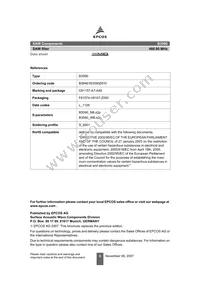 B39461B3590Z810 Datasheet Page 6