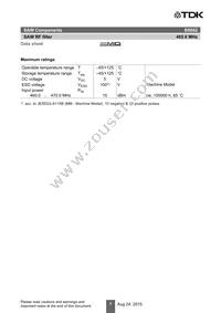 B39471B5052Z810 Datasheet Page 9