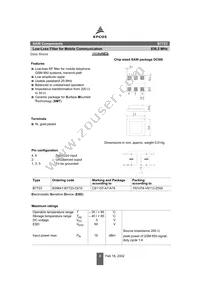 B39841B7723C610 Datasheet Page 2