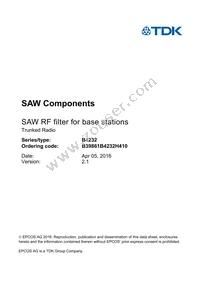 B39861B4232H410 Datasheet Page 3