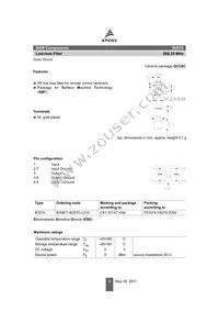 B39871B3570U310W3 Datasheet Page 2