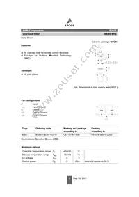 B39871B3571U310 Datasheet Page 2