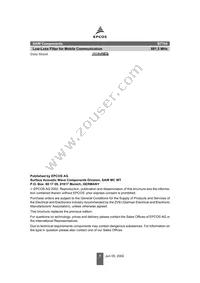 B39881B7704C510 Datasheet Page 7