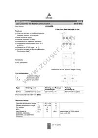 B39881B7719C610 Datasheet Page 2