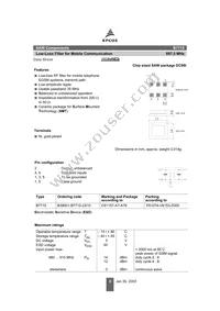 B39901B7715C610 Datasheet Page 2