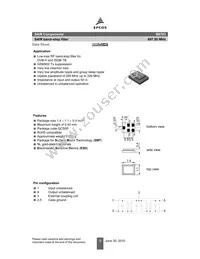 B39901B8763P810S99 Datasheet Page 3