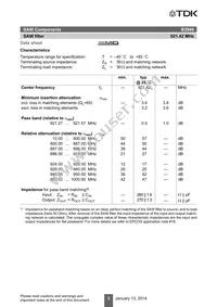 B39921B3949H110 Datasheet Page 5