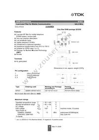 B39941B7837K410 Datasheet Page 2