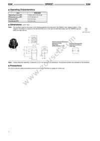 B3M-6009 Datasheet Page 2