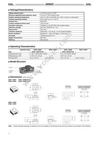 B3SL-1025P Datasheet Page 2