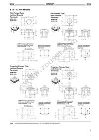 B3W-4100 Datasheet Page 5