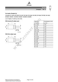 B41022B3476M Datasheet Page 15