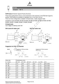 B41022B3476M Datasheet Page 18