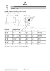 B41022B3476M Datasheet Page 20