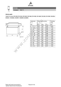 B41022B3476M Datasheet Page 22