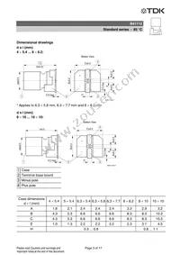 B41112A4106M000 Datasheet Page 3