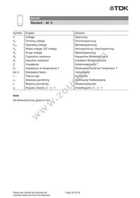 B41231A8129M007 Datasheet Page 22