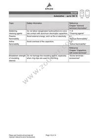 B41607A8158M009 Datasheet Page 13