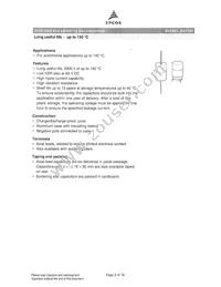 B41691A8227Q7 Datasheet Page 2