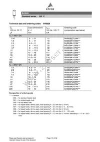 B41828C4478M Datasheet Page 12