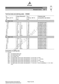 B41828C4478M Datasheet Page 13