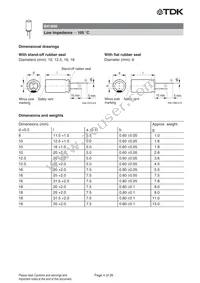 B41856C7108M000 Datasheet Page 4