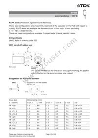 B41856C7108M000 Datasheet Page 15