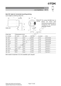 B41856C7108M000 Datasheet Page 17