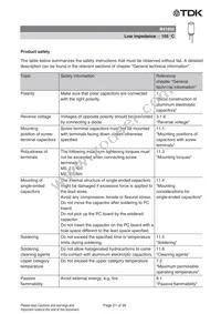 B41856C7108M000 Datasheet Page 21