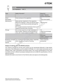 B41856C7108M000 Datasheet Page 22