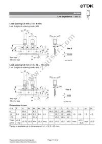 B41858D7158M000 Datasheet Page 18