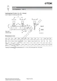 B41858D7158M000 Datasheet Page 19