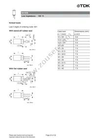 B41858D7158M000 Datasheet Page 21