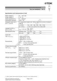 B41859C5228M000 Datasheet Page 3