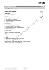 B41866C8687M000 Datasheet Page 2