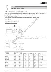 B41866G8687M008 Datasheet Page 20