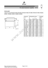 B41868W6108M Datasheet Page 21