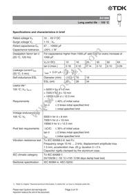 B41888C8687M008 Datasheet Page 4