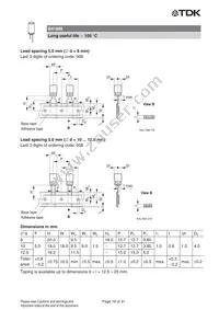 B41888C8687M008 Datasheet Page 17