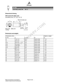 B41890A7108M003 Datasheet Page 4