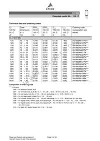 B41890A7108M003 Datasheet Page 9