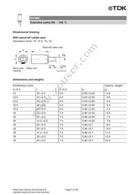 B41890B7227M Datasheet Page 4