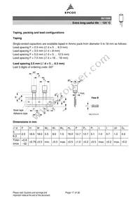 B41896C8397M008 Datasheet Page 17