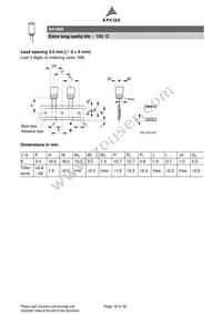 B41896C8397M008 Datasheet Page 18