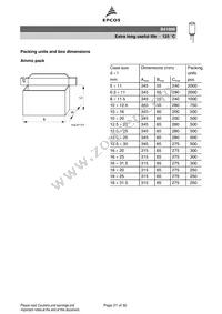 B41896C8397M008 Datasheet Page 21